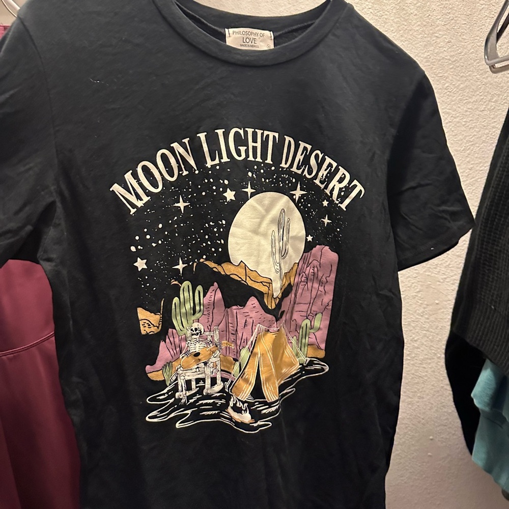Philosophy Black Graphic Tee